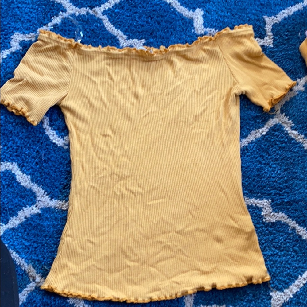 Charlotte Russe off the shoulder tee